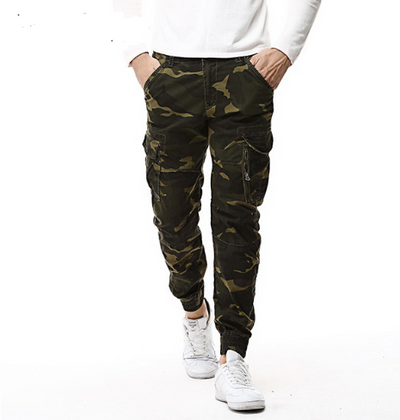 Pantalones Casuales Camuflaje para Hombre - Estilo Moderno y Versátil - Image 4