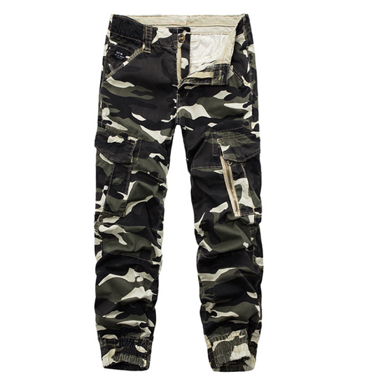Pantalones Casuales Camuflaje para Hombre - Estilo Moderno y Versátil - Image 7