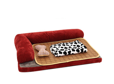 Casa Cama Desmontable para Perros Grandes - Sofá Colchón 4 Estaciones - Image 11