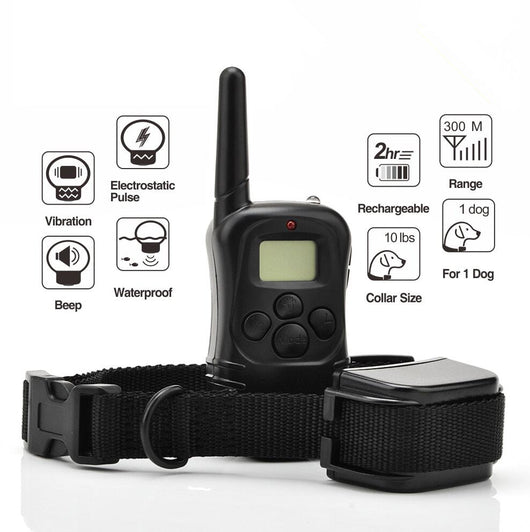 Collar de Entrenamiento Canino con Control Remoto a Distancia