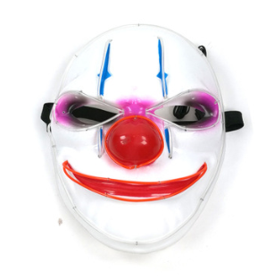 Máscara Joker LED Iluminada Brillante para Disfraz, Halloween, Rave y Cosplay - Image 4