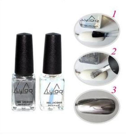 Set de Esmaltes Chrome Efecto Espejo