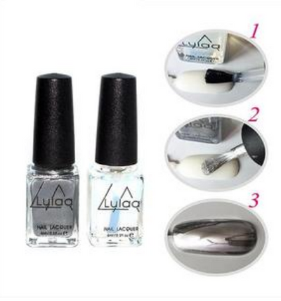 Set de Esmaltes Chrome Efecto Espejo - Image 2