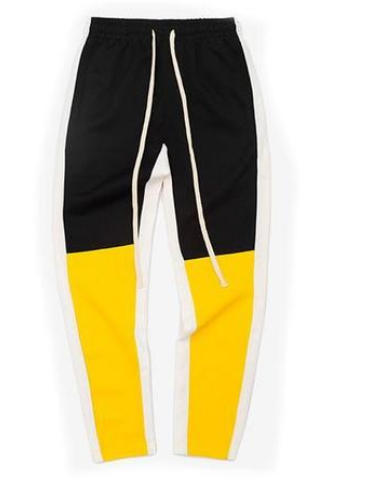Pantalones Deportivos Cómodos de Dos Tonos para Hombre - Image 3