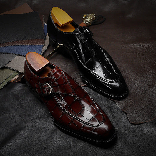 Zapatos Elegantes de Punta Afilada para Hombre - Image 4