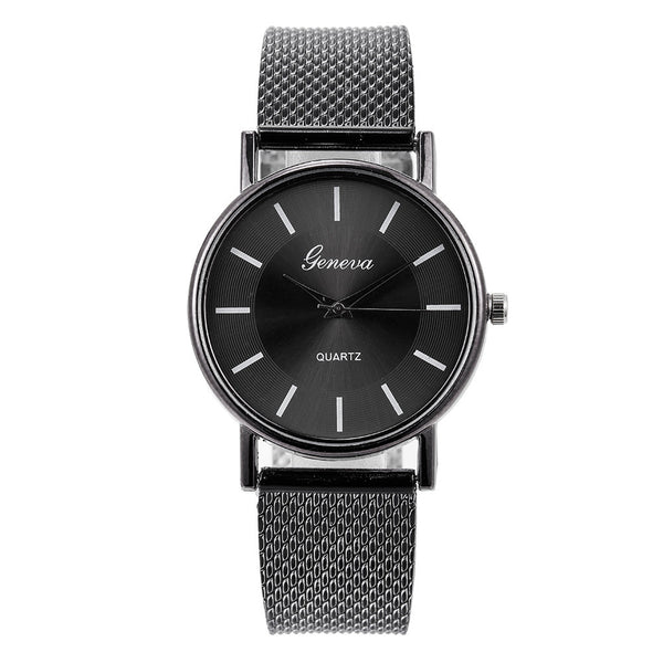 Reloj de Pulsera con Correa de Malla Metálica - Image 10