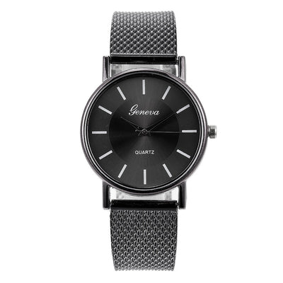Reloj de Pulsera con Correa de Malla Metálica - Image 10