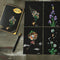 Set de 4 Cuadros Rascables - Flores Decorativas