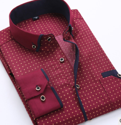 Camisa Casual Slim Fit de Manga Larga para Hombre - Image 9