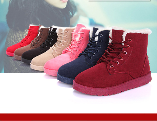 Botas de Invierno para Mujer - Calzado Cálido y Acolchado