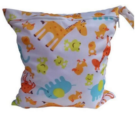 Bolsa Impermeable Reutilizable para Pañales de Tela - Organizador Mojado y Seco - Image 5