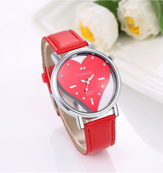 Reloj de Pulsera Hueco con Corazón - Image 3