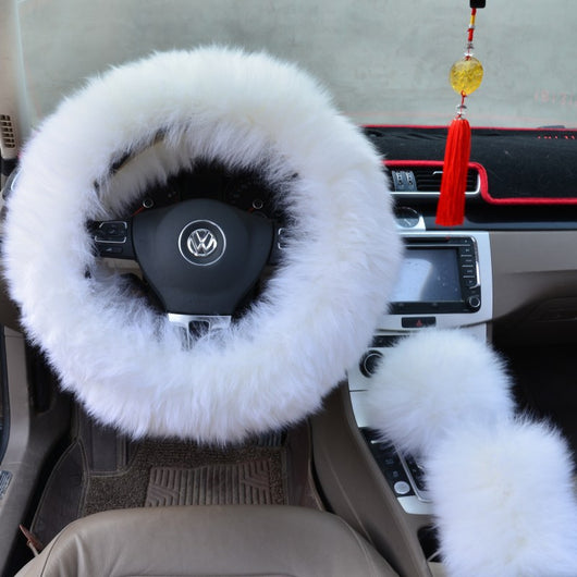 Funda de Volante de Tres Piezas en Lana - Image 12
