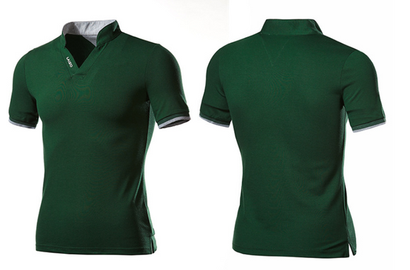 Polos Clásicos de Cuello Solapa y Manga Corta