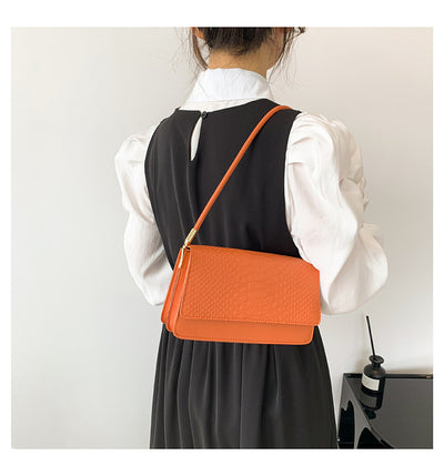 Bolso de Hombro Retro con Textura Trendy - Image 18