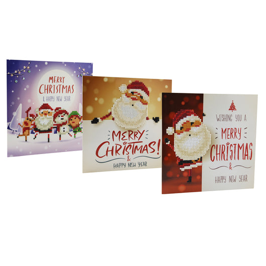 Tarjetas de Felicitación 5D con Pintura de Diamantes - Diseños Navideños y Cumpleaños Infantiles - Image 6