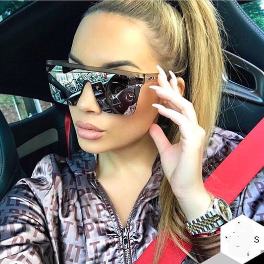 Gafas de Sol Cuadradas Oversized Unisex - Estilo Moderno