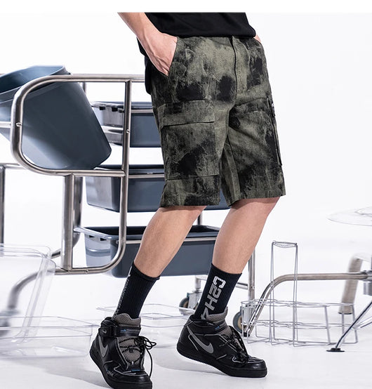 Shorts Sueltos de Camuflaje para Verano - Image 6