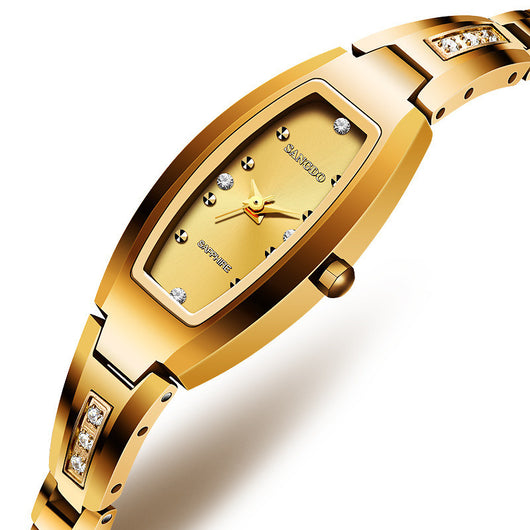 Reloj de Cuarzo para Mujer en Acero Tungsteno Resistente al Agua - Image 10
