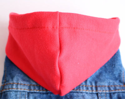 Abrigo Tejido con Capucha para Mascotas - Diseño Denim Primavera - Image 7