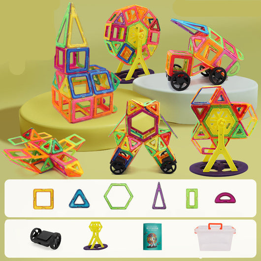 Bloques Magnéticos para Construcción Infantil - Set Educativo - Image 28