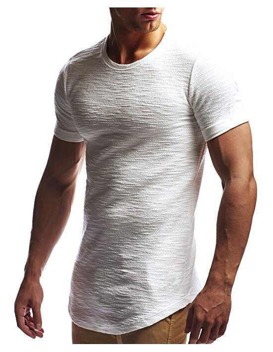 Playera de Algodón para Fitness Hombre