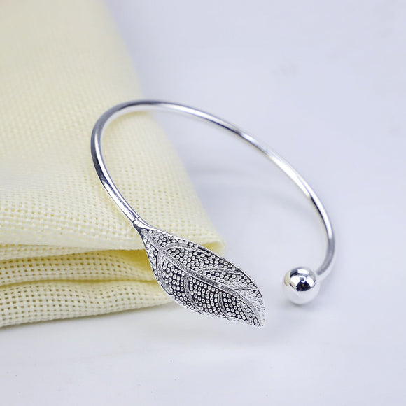 Pulsera Hoja Elegante