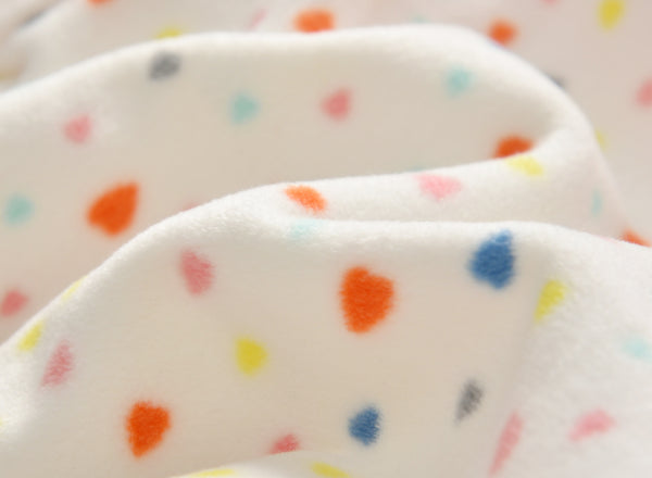 Chaqueta Polar Infantil con Cuello de Pie y Mangas Largas