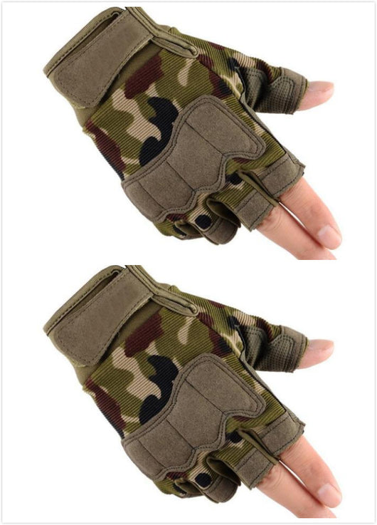 Guantes Tácticos Mitad Dedo para Fuerzas Especiales - Image 10