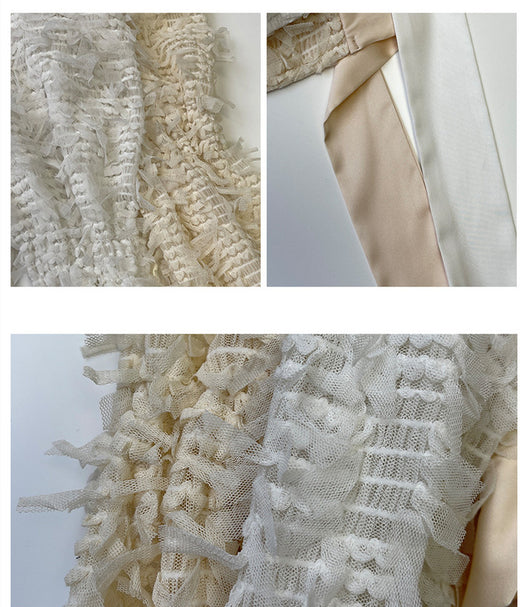 Top Bandage Primavera con Espalda Hueca y Flecos - Image 18