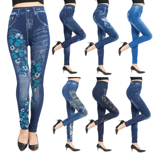 Pantalón Cropped de Algodón Talle Alto