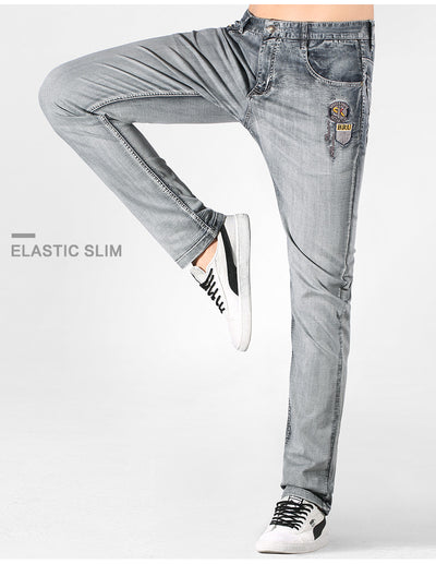 Jeans Rectos Holgados Talla Grande para Hombre - Corte Slim Moderno - Image 10