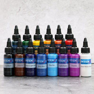 Set de 14 Colores para Tatuaje Profesional 30ml por Botella - Image 2