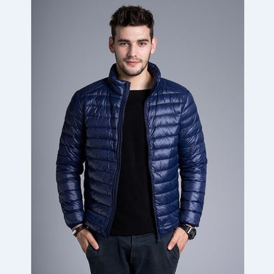 Chamarra Parka de Invierno para Hombre con Pluma de Pato - Image 2