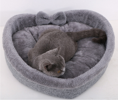 Cama Ortopédica en Forma de Corazón para Mascotas - Cómoda y Acogedora - Image 5