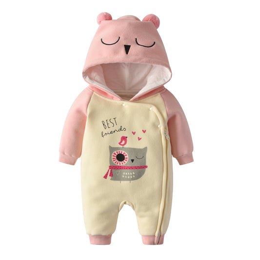 Mameluco Tejido de Algodón para Bebé - Diseño Adorable para Gatear - Image 2