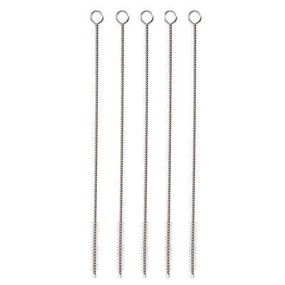 Set de 2 Cepillos Limpiadores para Pajitas de Acero Inoxidable - Image 4