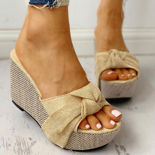 Sandalias con Moño Elegante - Image 2