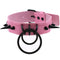Collar Choker Punk con Remaches y Hebilla - Unisex Negro