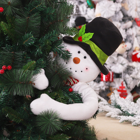 Adorno Navideño Muñeco de Nieve - Estrella para Punta del Árbol - Image 4
