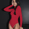 Jumpsuit Ajustado Cuello Alto Elegante