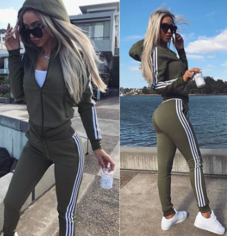 Conjunto Deportivo y Casual para Mujer - Estilo Europeo y Americano