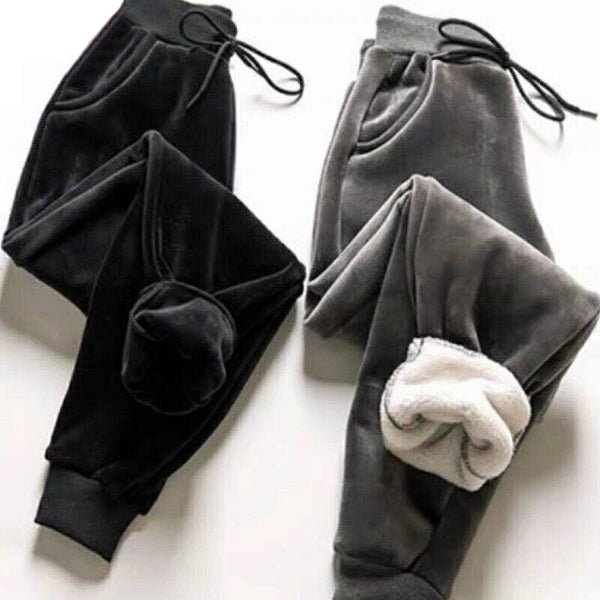 Pantalones Joggers de Lana y Cachemira para Invierno - Cómodos y Cálidos