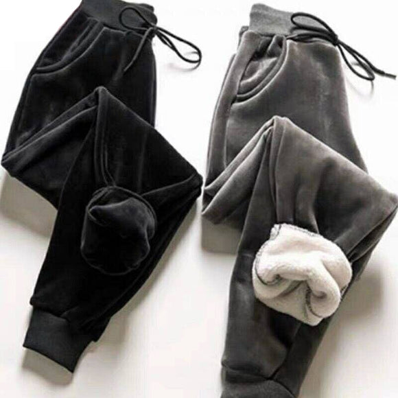 Pantalones Joggers de Lana y Cachemira para Invierno - Cómodos y Cálidos
