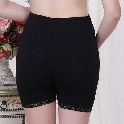 Shorts de Maternidad con Levantador Abdominal y Encaje - Pantaletas de Seguridad Ajustables - Image 4