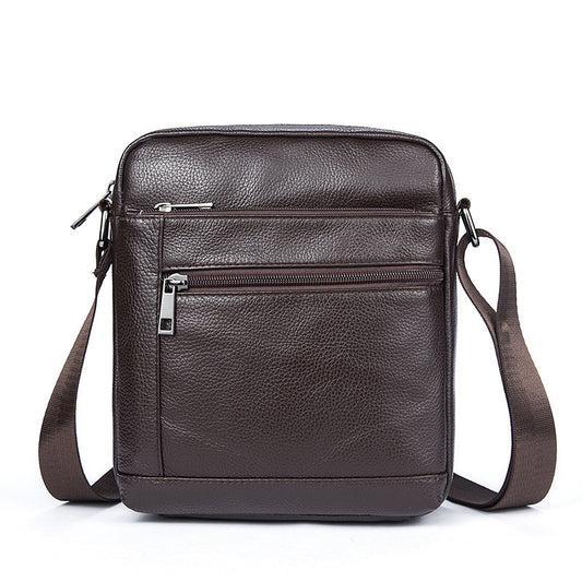 Bolsa Mensajero Ejecutiva de Cuero Premium - Estilo Vertical Personalizable