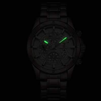 Reloj de Cuarzo Multifunción con Tres Esferas - Image 2