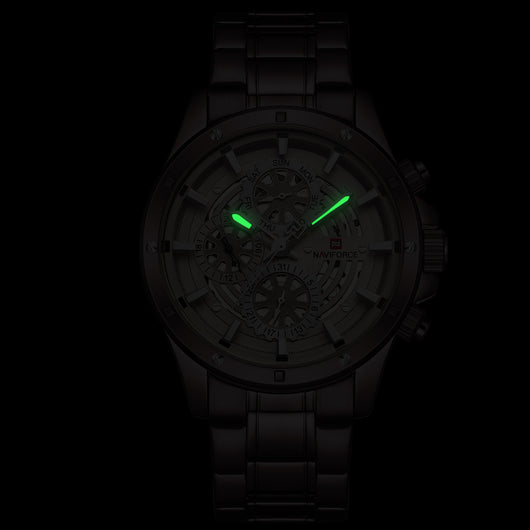 Reloj de Cuarzo Multifunción con Tres Esferas - Image 2