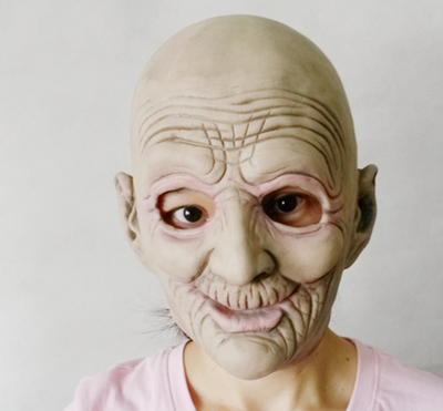 Set de Máscaras de Bruja y Anciano para Halloween - Disfraces de Terror y Comedia - Image 2