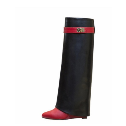 Botas de Moda Hasta la Rodilla Talla Grande - Image 12